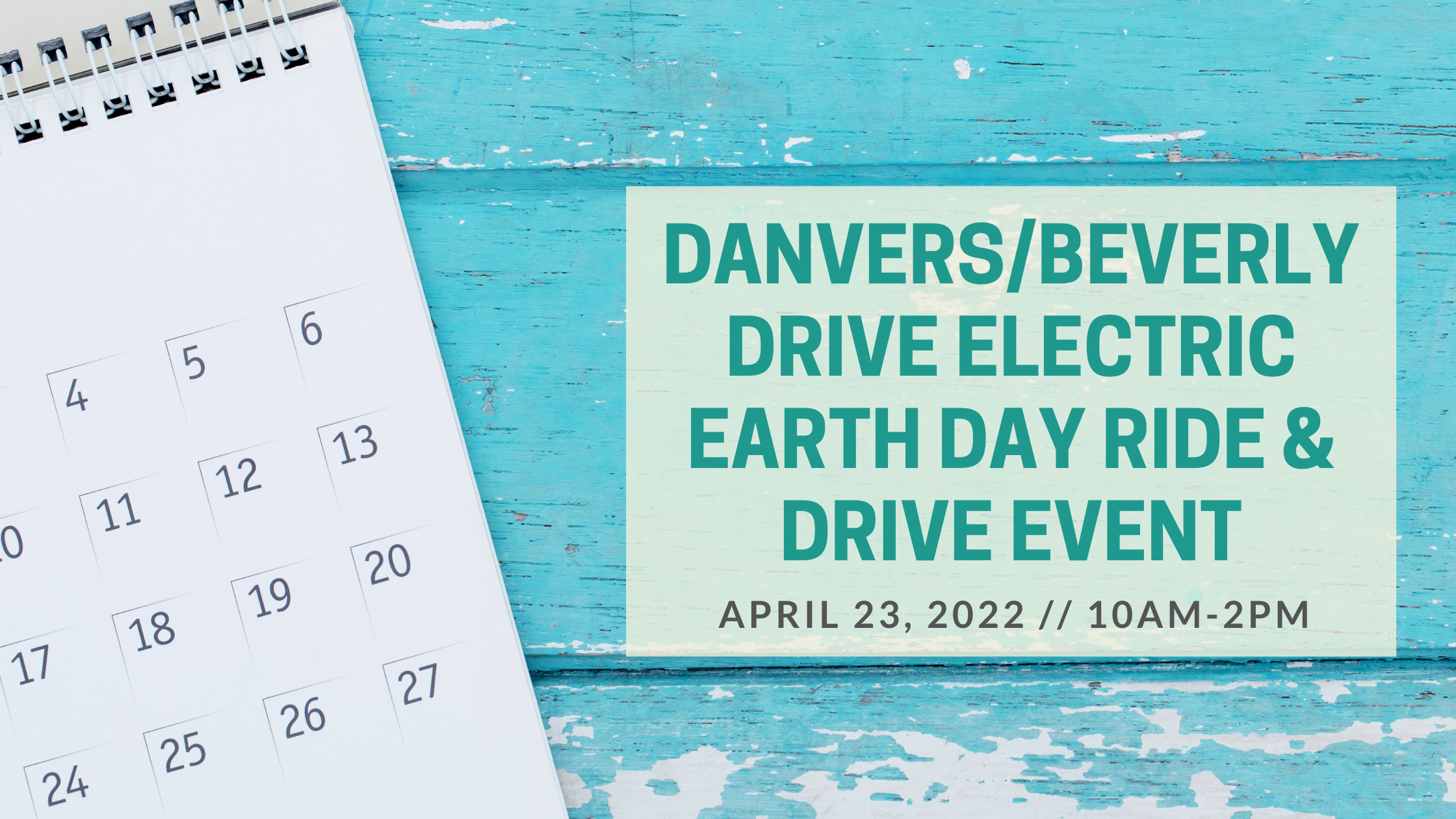 Danvers/Beverly Drive Electric Earth Day Ride & Drive EVent